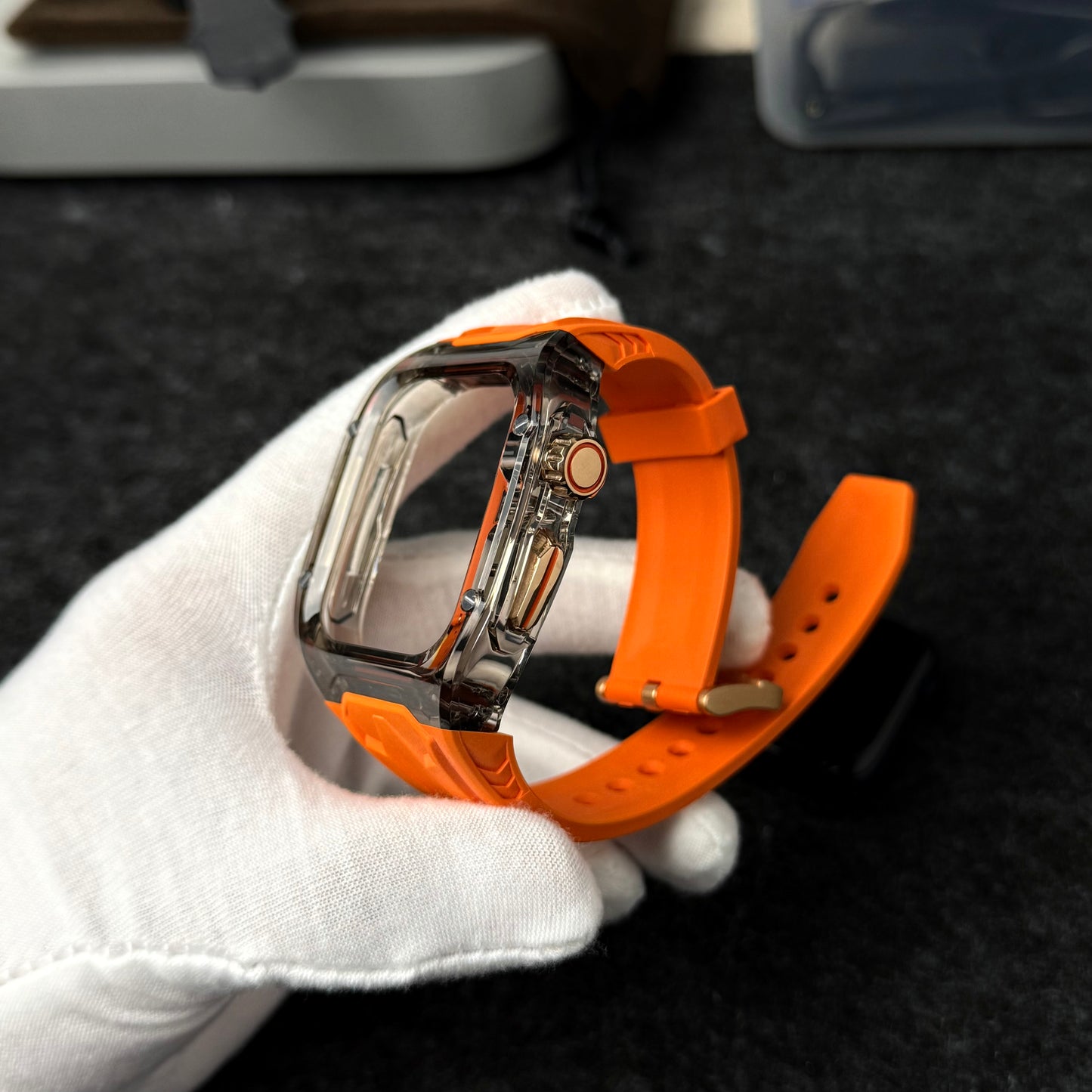 Correa de modificación luxury orange