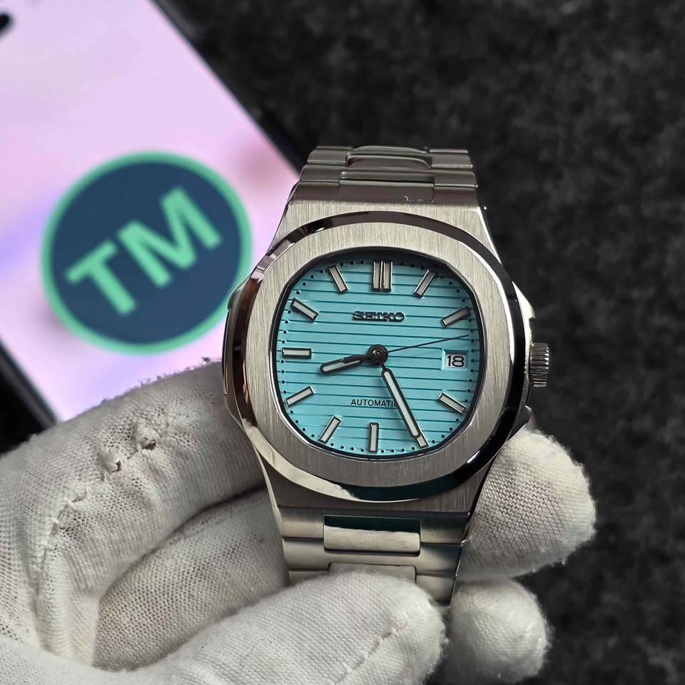 Seiko Mod Aquanaut Tiffany Blue Automatico