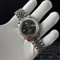 Seiko Mod Datejust Wimbledon Automatico