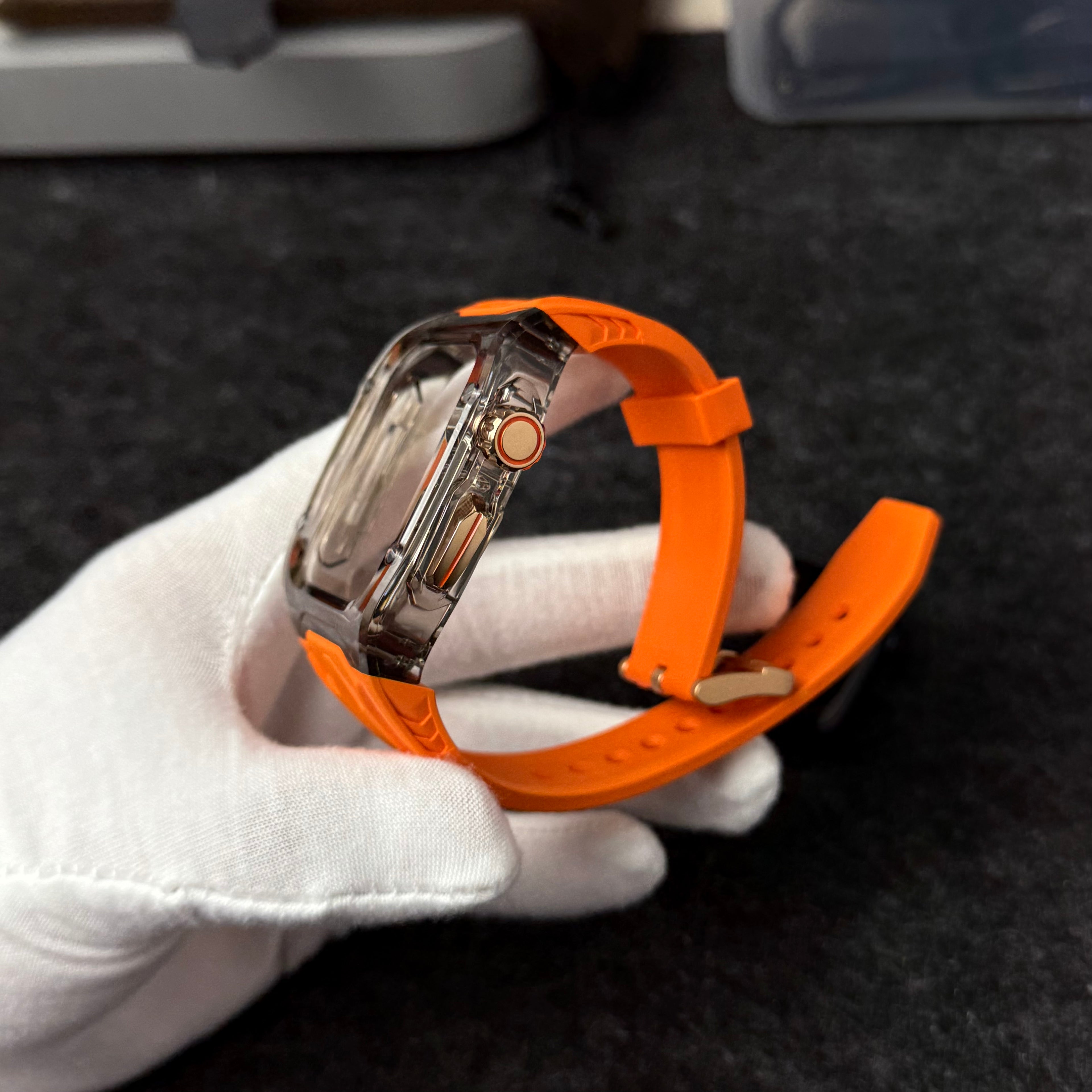 Correa de modificación luxury naranja